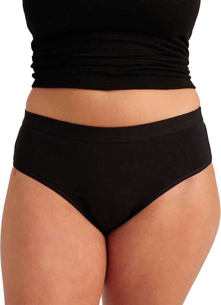 Saalt EveryWear Cotton Brief Period Underwear, Regular Absorbency | Amazon (US)