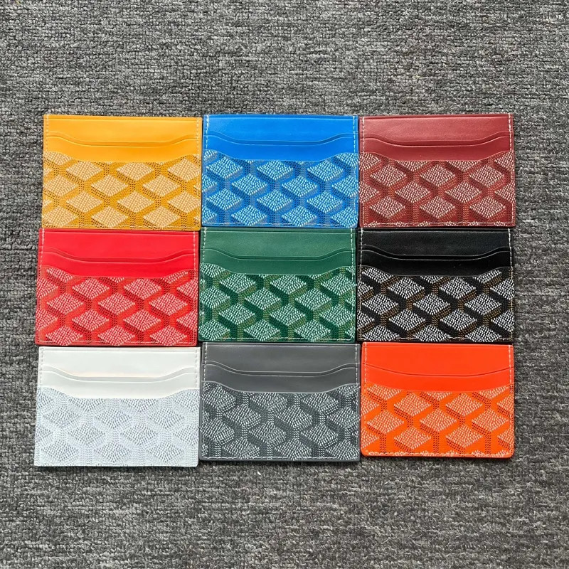 Genuine Leather Card Holder Designer Wallets Luxury Fashion Coin Purses Quality Cardholder Key Po... | DHGate