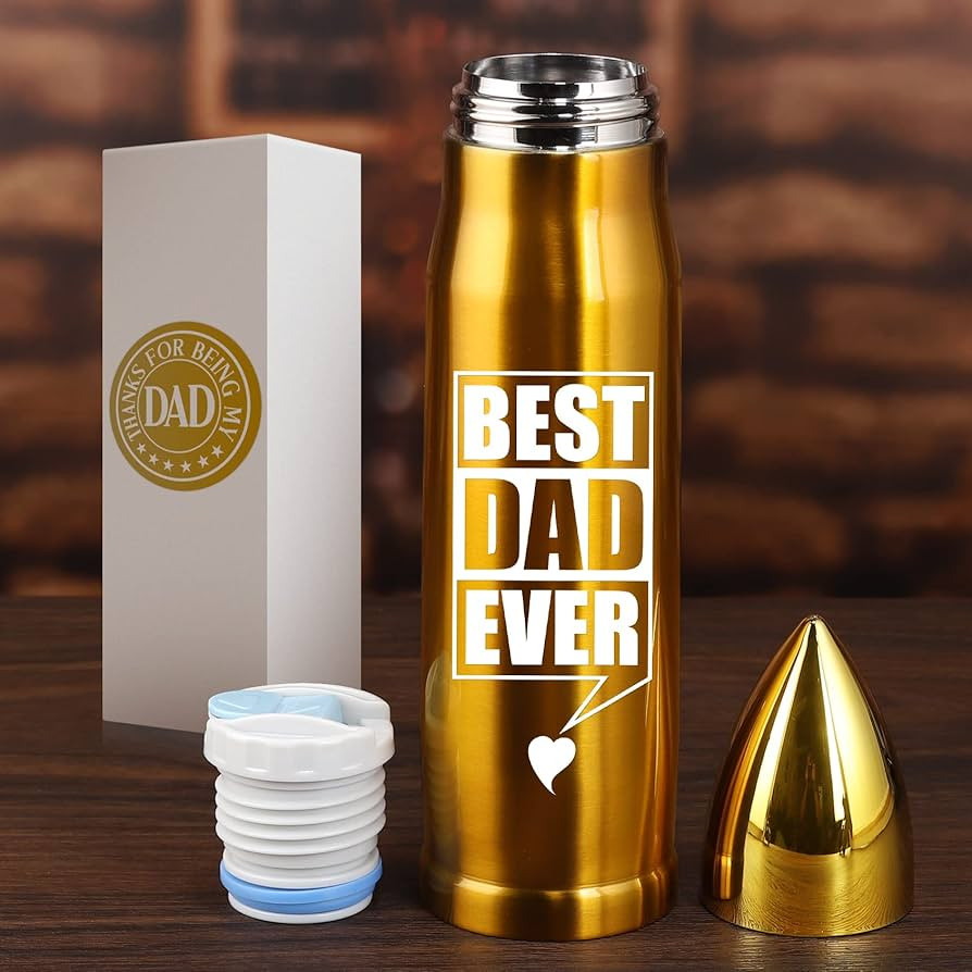 OOPERAY Fathers Day Dad Gifts, BEST DAD EVER Tumbler 17oz, Gifts for Dad from Daughter Son, Gifts... | Amazon (US)