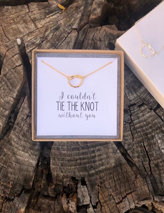 I can't tie the knot without you bridesmaid proposal | Etsy | Etsy (US)