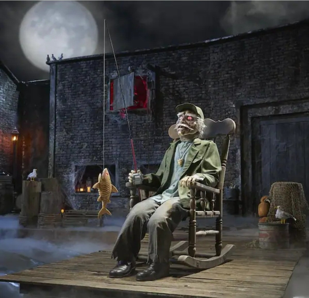 Animated LED Fisherman NEW at the Home Depot 🐟 

#LTKSeasonal #LTKParties #LTKHome