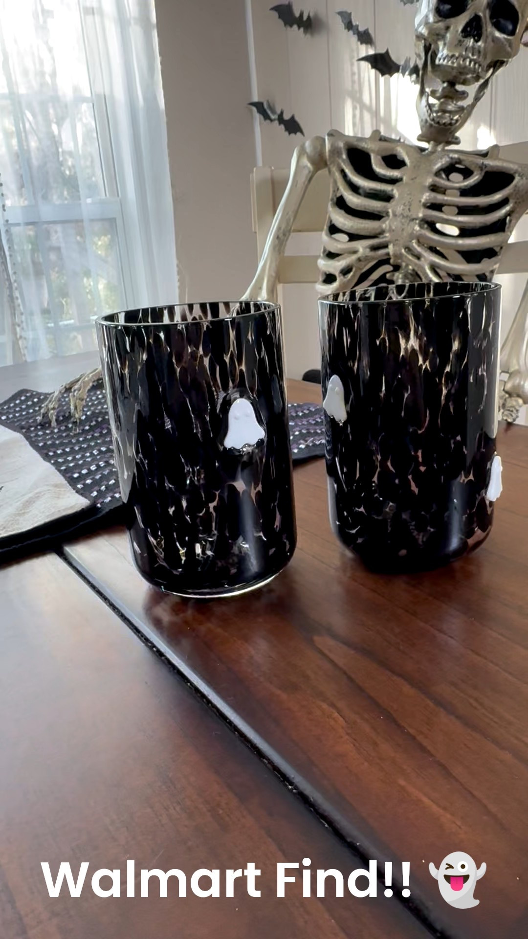Found these adorable spooky season glasses at Walmart!! 

#LTKFindsUnder50 #LTKHome #LTKSeasonal