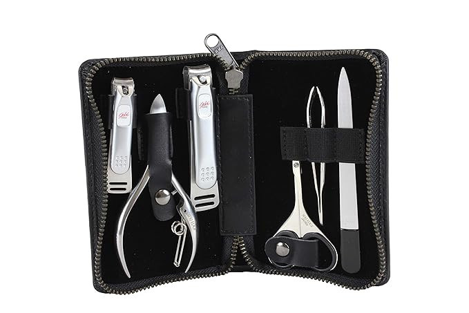 Seki Edge Craftsman Luxury Mens Grooming Kit (SS-3103) - 6 Piece Premium Manicure & Pedicure Nail... | Amazon (US)