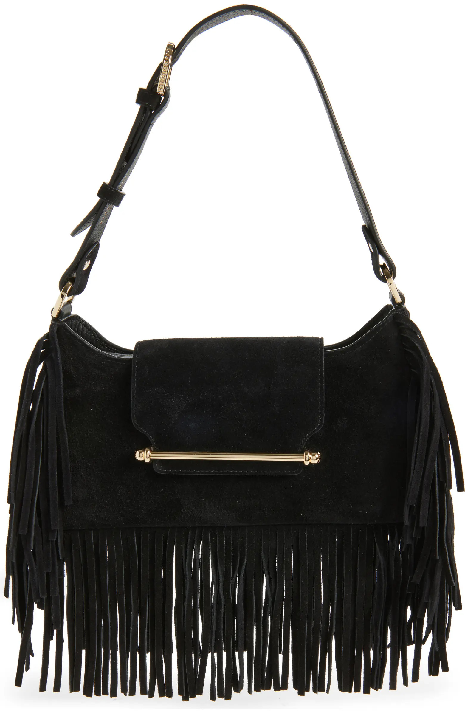 x Cinq à Sept Multrees Fringe Suede Hobo Bag | Nordstrom