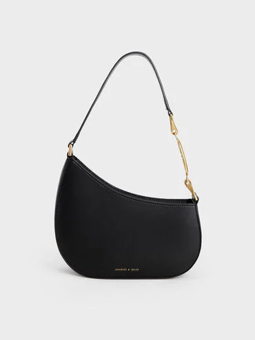 Asymmetrical Shoulder Bag
 - Black | Charles & Keith US