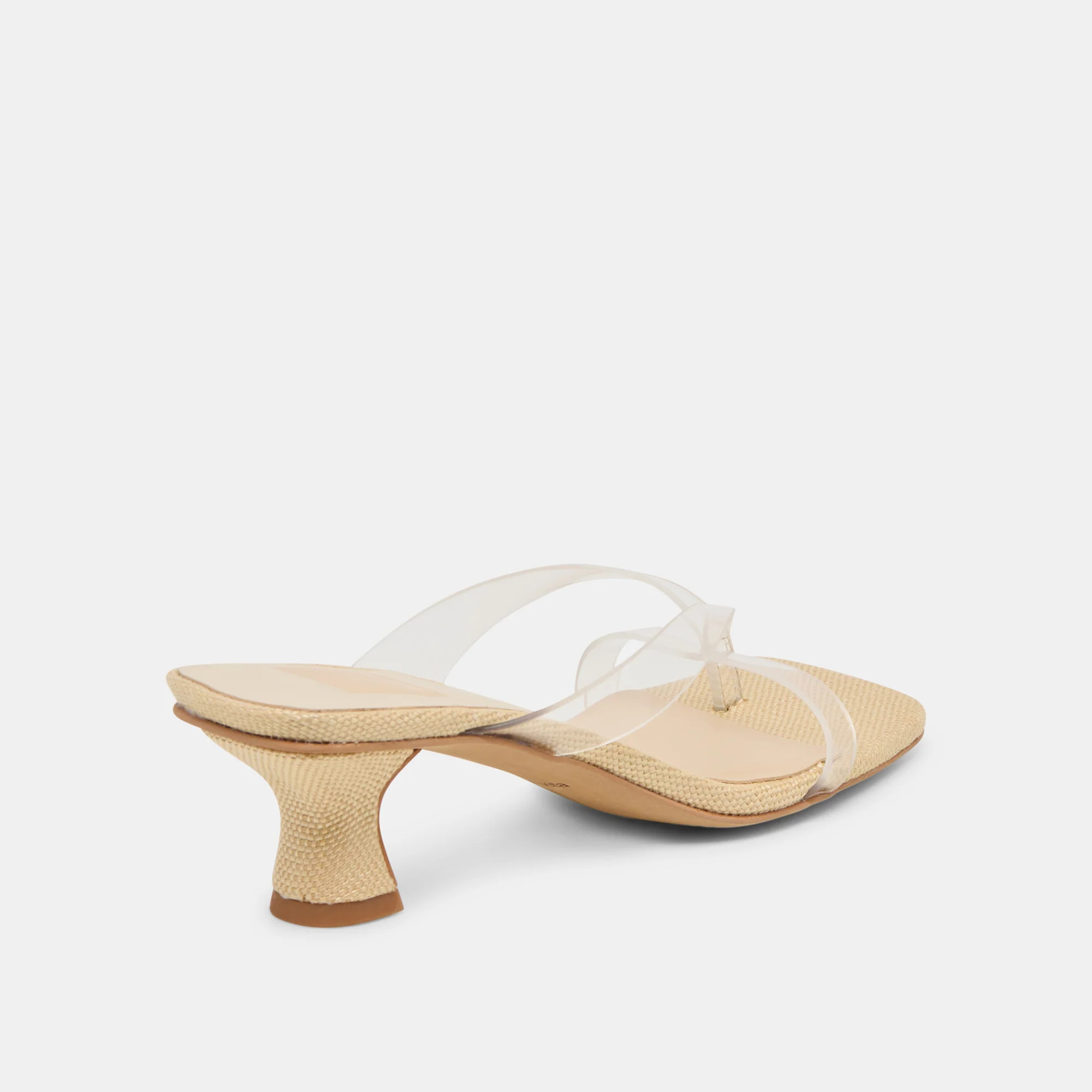 Brevel Vinyl Heels Crystal Jelly | DolceVita.com