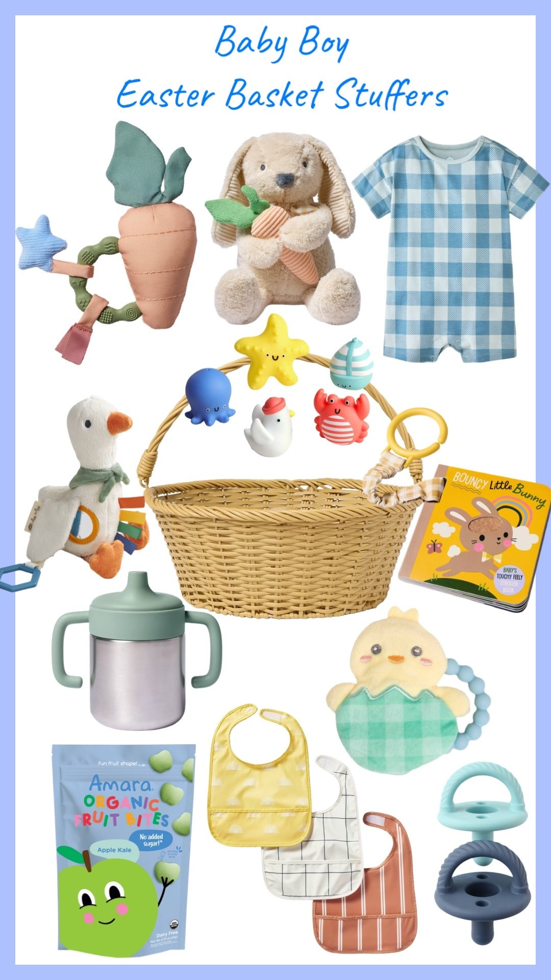 Sweetest baby boy Easter basket stuffers from Target! 🎯 
