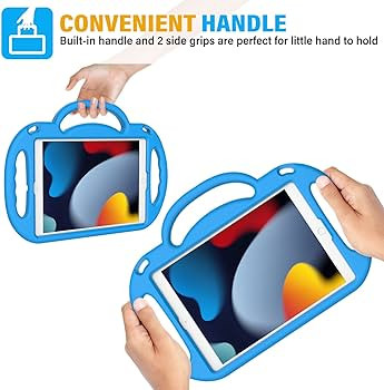 SUPLIK Kids Case for iPad 9th/8th/7th Generation, iPad 10.2" 2021/2020/2019 Kid-Proof Case with S... | Amazon (US)
