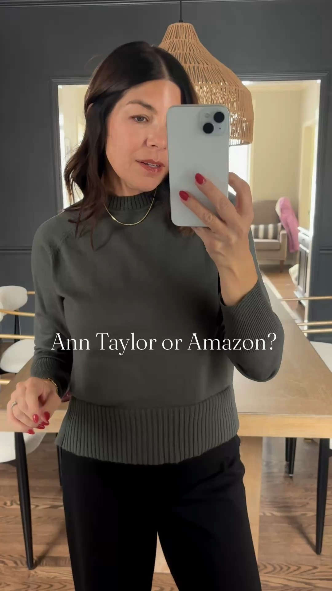 This sweater looks and feels like something you would see from Ann Taylor.  Comes in several colors!

#LTKworkwear #LTKstyletip #LTKover40