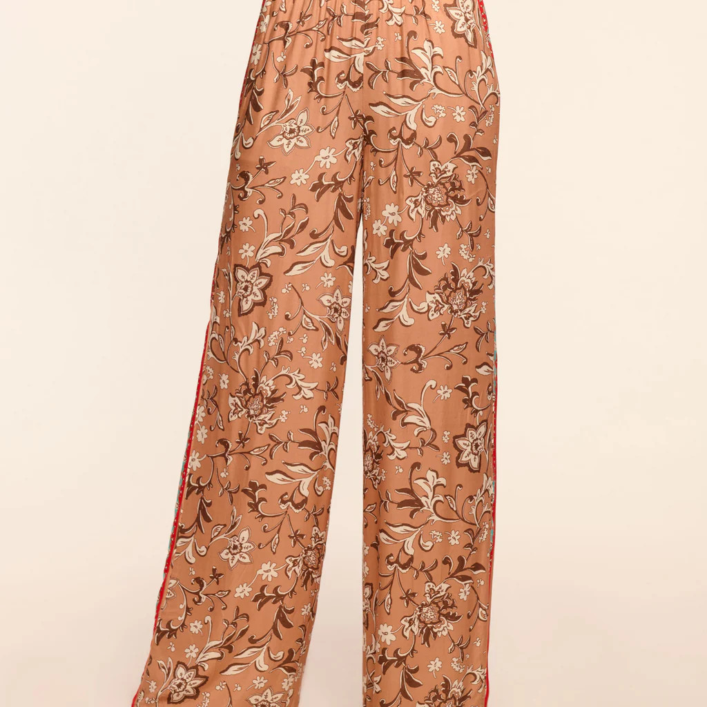 Patricia Smocked Wide Leg Pant | Ramy Brook