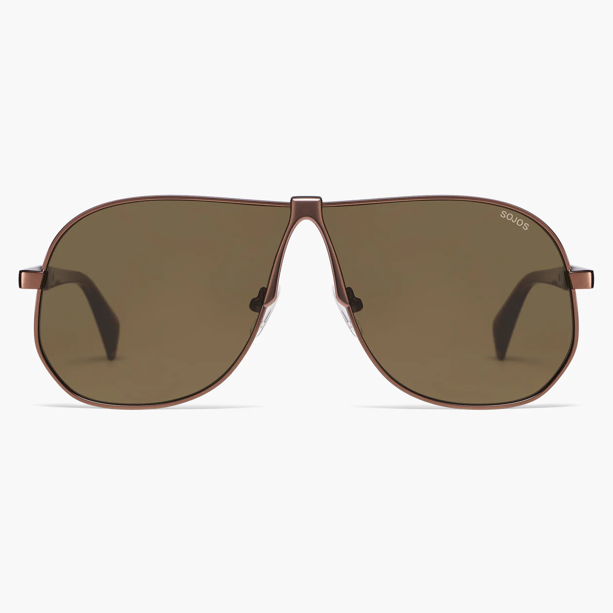 Buy Metal Chic Aviator Sunglasses for Women UV400 Sunglasses SJ1272 | SOJOS VISION | SOJOS VISION