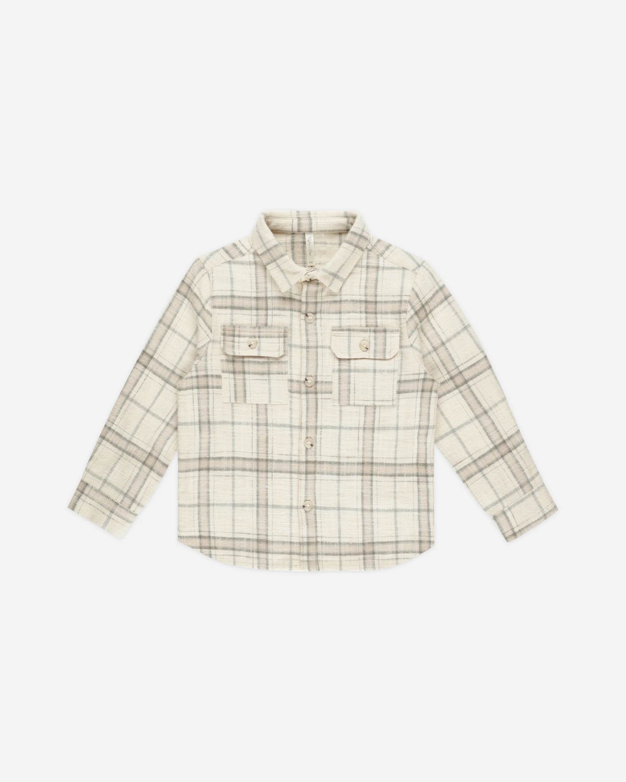 Collared Long Sleeve Shirt || Rustic Plaid | Rylee + Cru