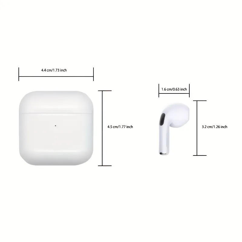 Pro4 Earphones With True Wireless Dual Ear And Semi In Ear Movement, Invisible, Ultra Long Standb... | Temu Affiliate Program