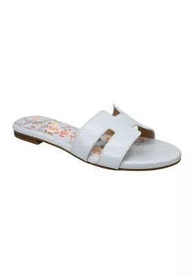 Crown & Ivy™ Society Social x Crown & Ivy™ The Society Slide Sandals | Belk