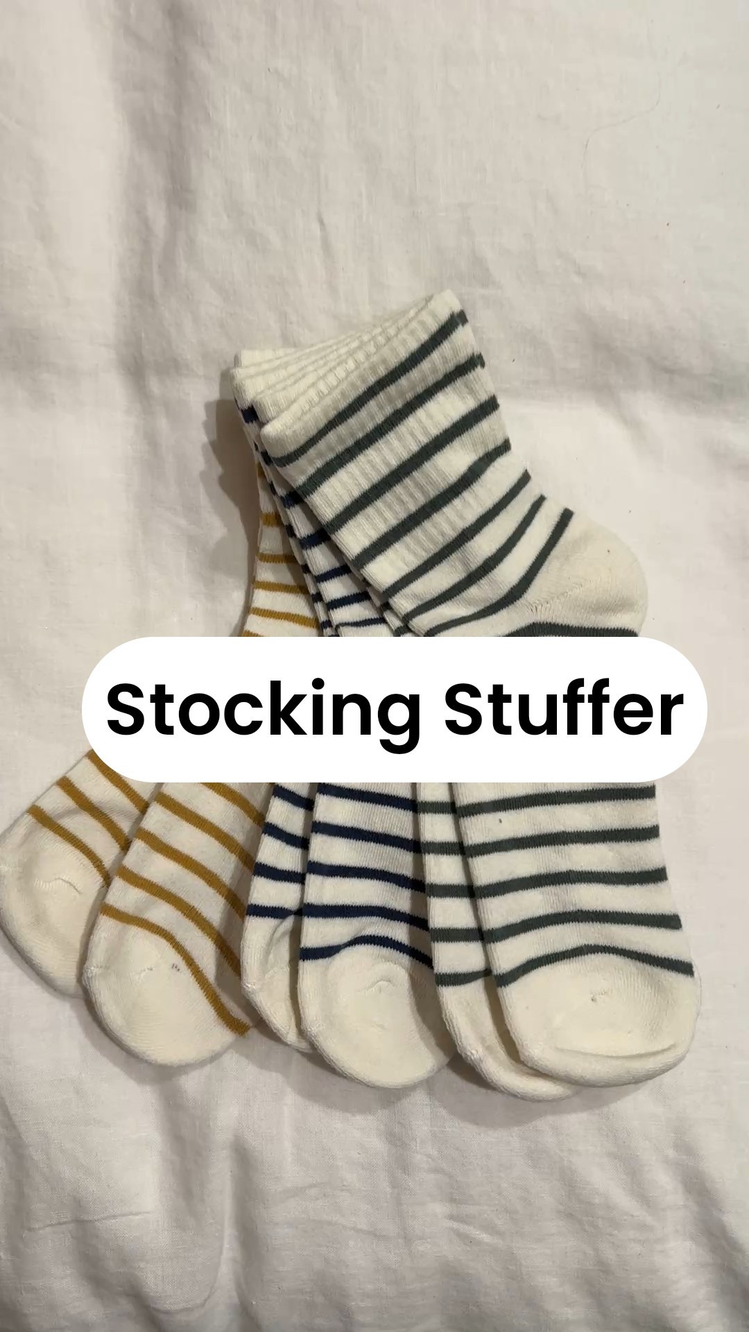 Stuff your Christmas stockings with cute women’s striped cushioned Mid Crew Socks. 
3 pack Size 4-10
kimbentley, holiday gift, 

#LTKSaleAlert #LTKHoliday #LTKGiftGuide