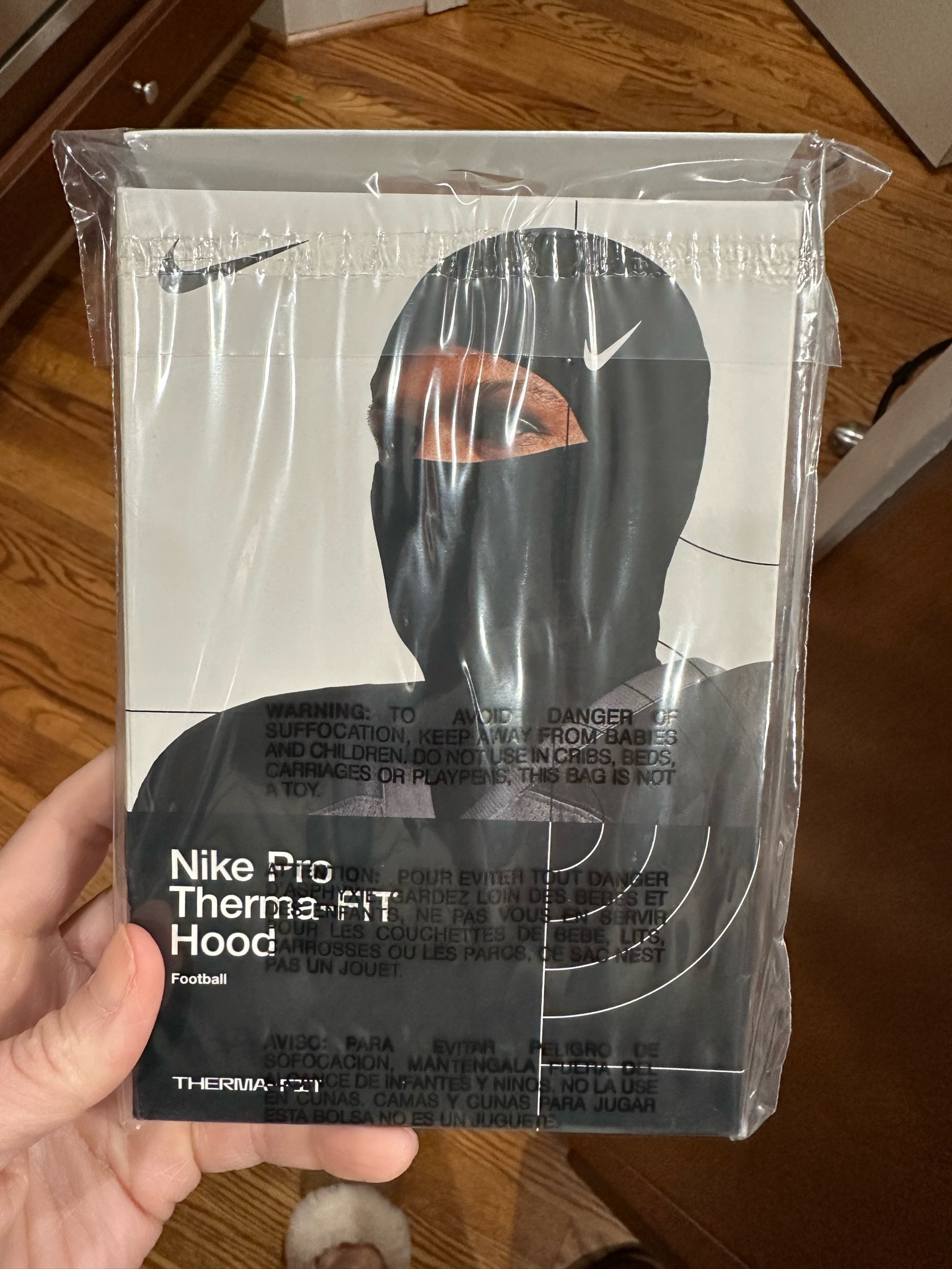 Nike pro therma fit hood - perfect for football,
Lax, 
And skiing! 

#skigear #travel #winterwear

#LTKfindsunder50 #LTKmens #LTKtravel