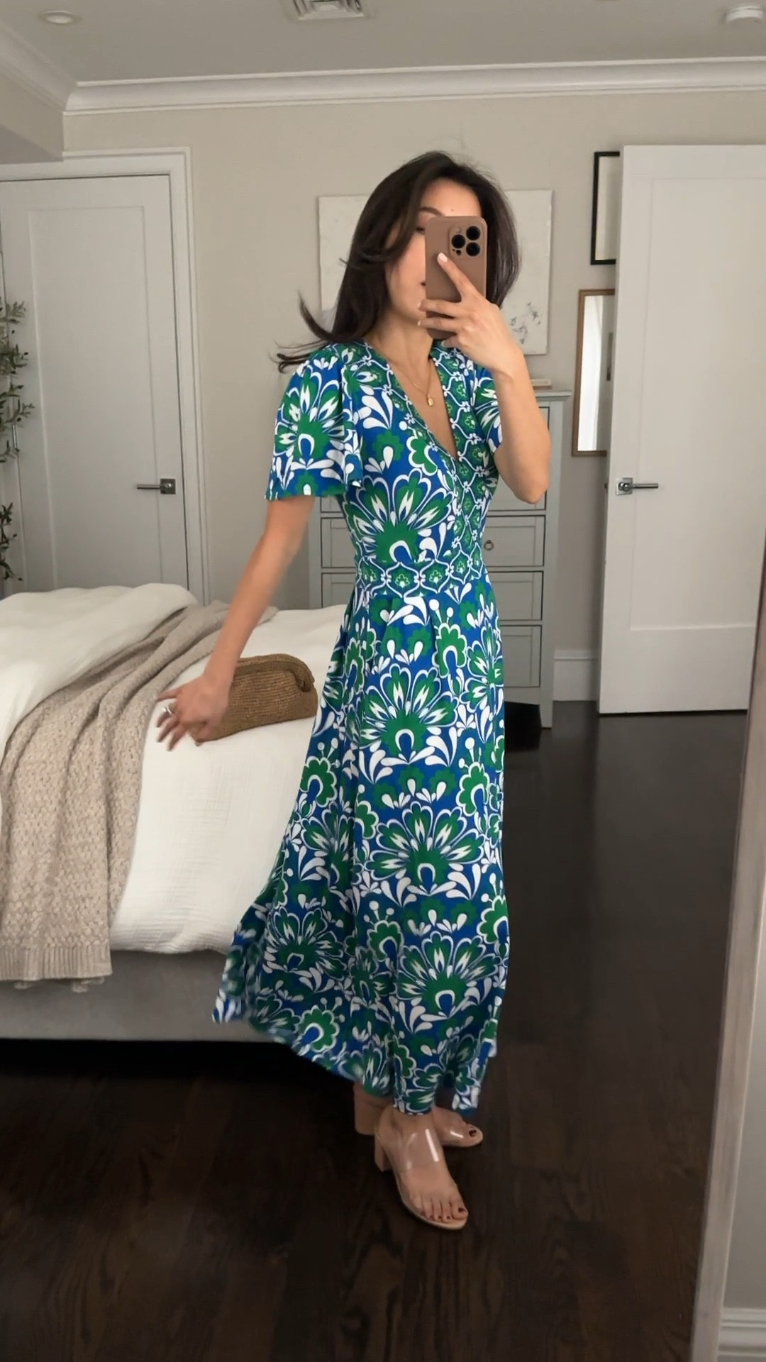 Trying on Boden petites jersey dress  for sizing - soft, lightweight fluid eco-friendly knit with lots of colorful prints to choose from. 0 petite is TtS so has a some room on me, but overall not a bad fit. Pockets!

• favorite clear Schutz block heel sandals 5.5

Vacation dresses, easter dresses, spring outfits, petite friendly 

#LTKPetite #LTKSeasonal