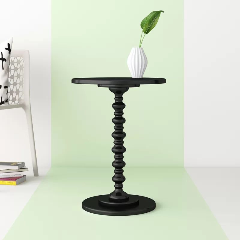 Pettegrow Pedestal End Table | Wayfair North America