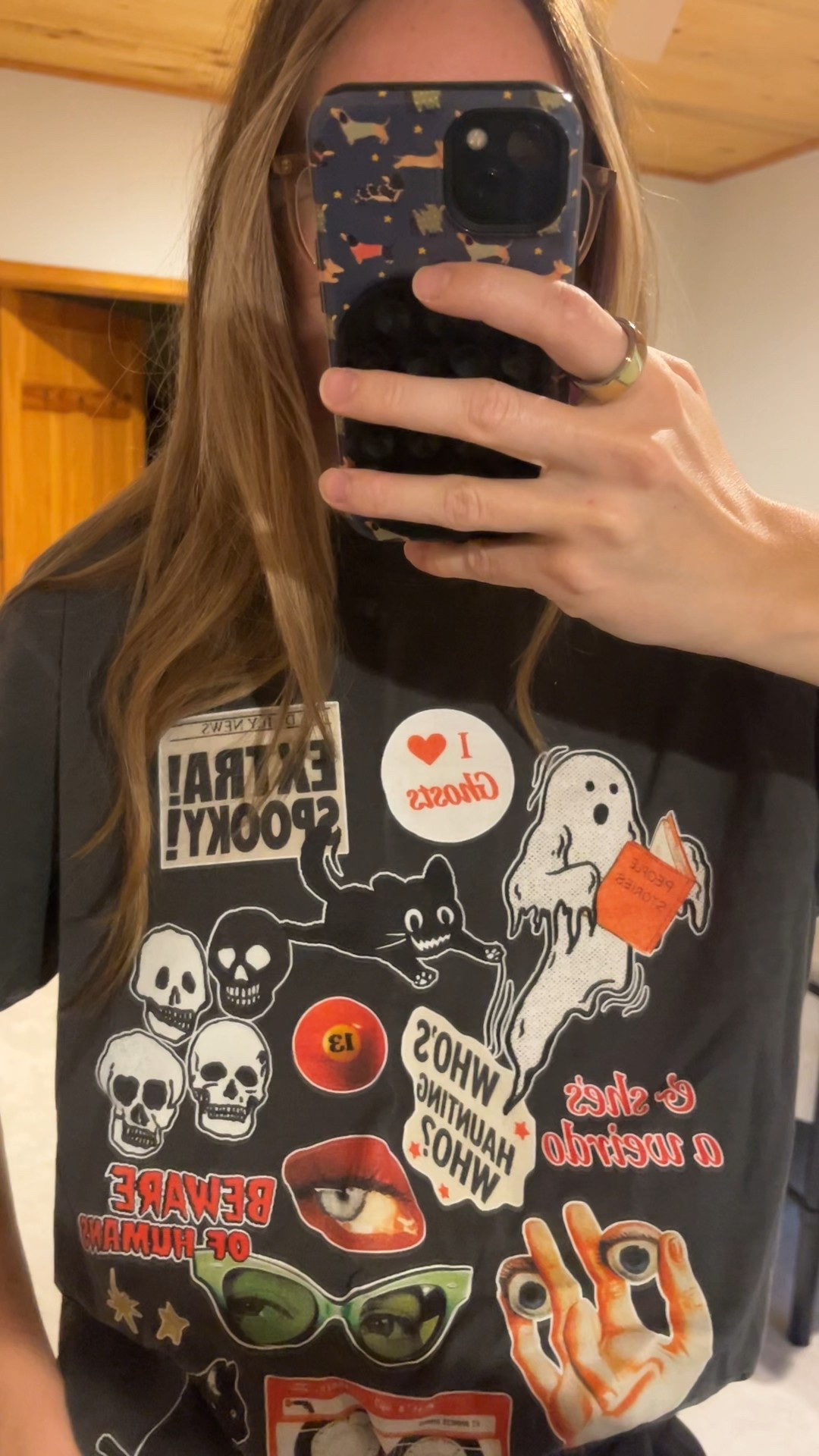 Kristin Jones always for comfy holiday wear!!! I usually get a large for an oversized and relaxed fit 

#LTKSeasonal #LTKU #LTKHalloween