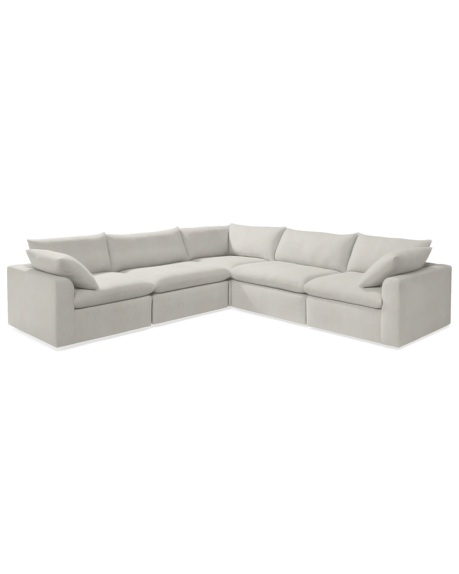 Haven Modular Comfort Arm Corner Sectional | Serena and Lily