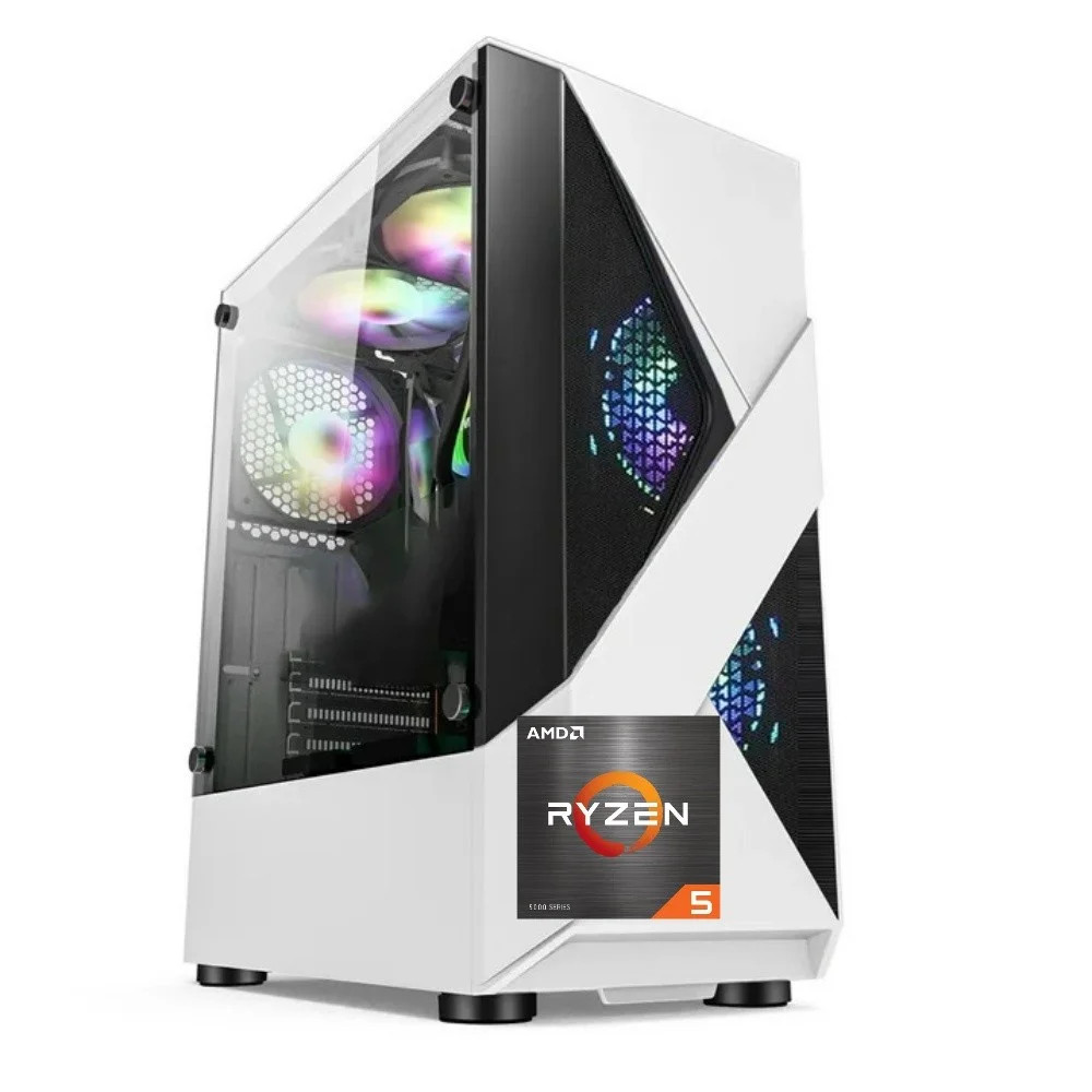 Zhic Gaming Desktop PC, Amd Ryzen 5 5600G, AMD Radeon Graphics, 16GB Ram, 1TB SSD, Windows 11 Hom... | Walmart (US)