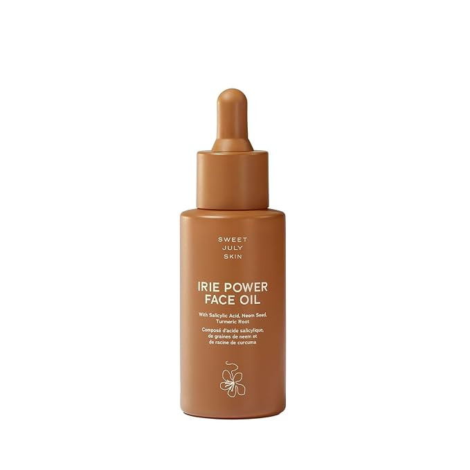 SWEET JULY SKIN Irie Power Face Oil, Moisturizing, Illuminate, Hydrating, Squalene, Neem Seed Oil... | Amazon (US)