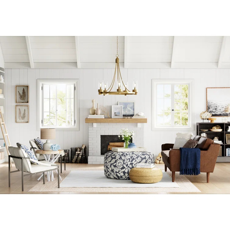 Ayla 5-Light Wagon Wheel Chandelier | Wayfair North America