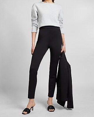 Super High Waisted Supersoft Double Knit Skinny Pant | Express