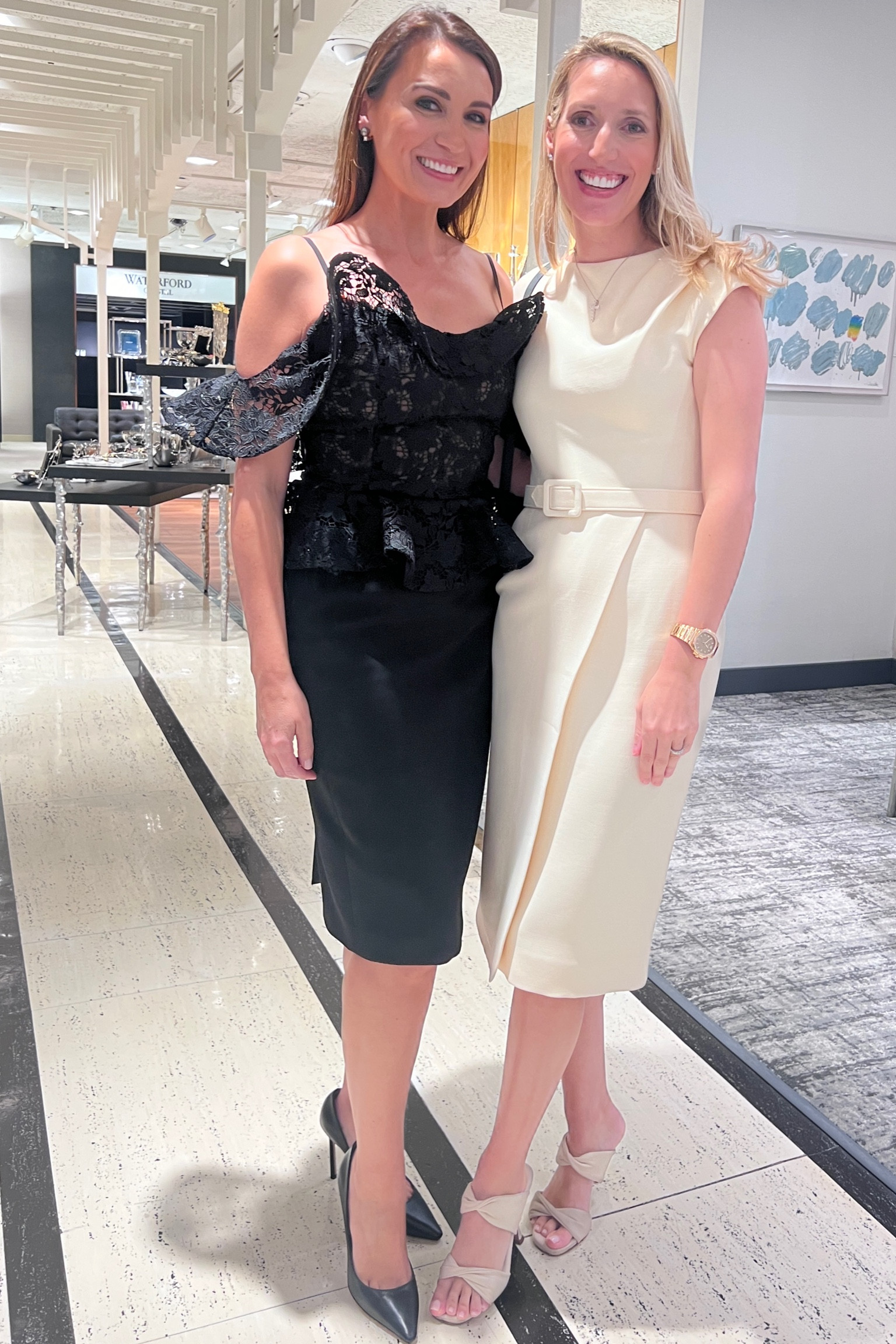 Sister time with Krystal Schlegel Davis at the Oscar de la Renta fashion show at Neiman Marcus. 

#LTKOver40 #LTKFallSale