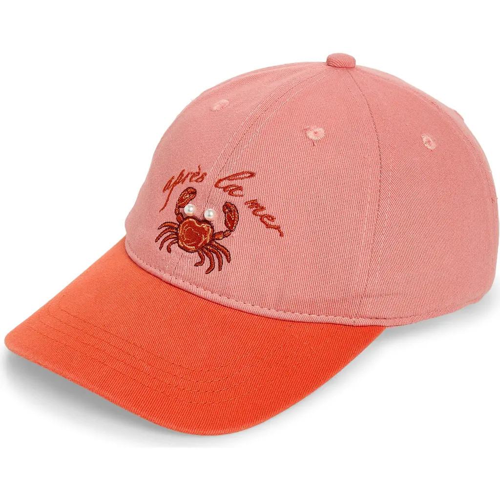 Treasure & Bond Embroidered Baseball Cap in Red Apres La Mer at Nordstrom | Nordstrom