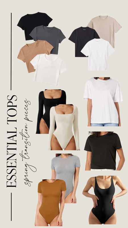 Essential tops that you need for the transition to Spring! 

I wear a small on all of them! Definitely stick to your normal size. 

#LTKstyletip #LTKGiftGuide #LTKfindsunder50