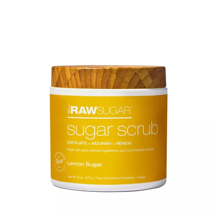 Raw Sugar Sugar Scrub Lemon Sugar - 15oz | Target