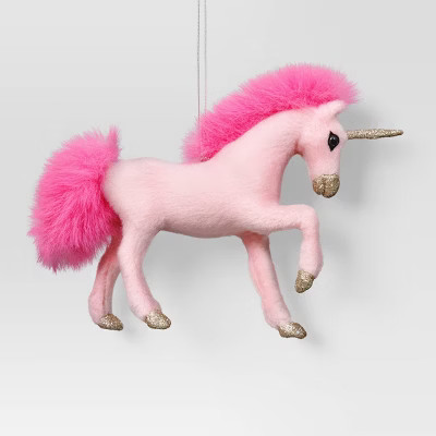 Christmas Pink Unicorn Ornament - Wondershop™ | Target