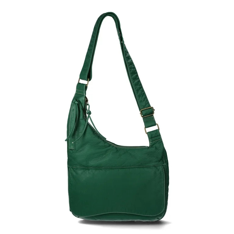 No Boundaries Zoey Sling Bag, Green, Women's | Walmart (US)