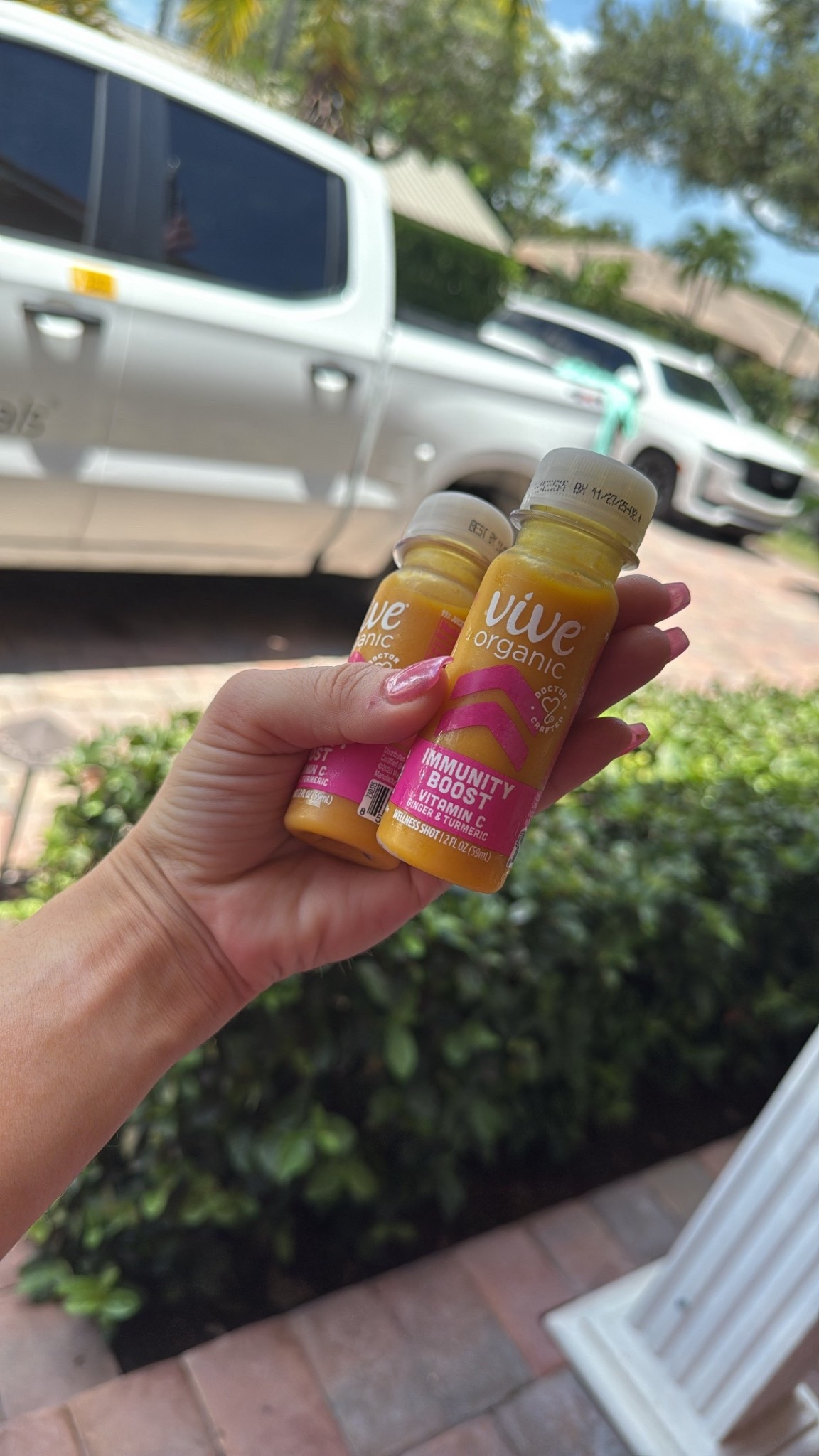 What started off as a way to get the sickness out Of the house has now become a daily routine for us. 
.
One shot of immunity and a cup of immunity juice. 

#LTKActive #LTKFindsUnder100 #LTKFamily