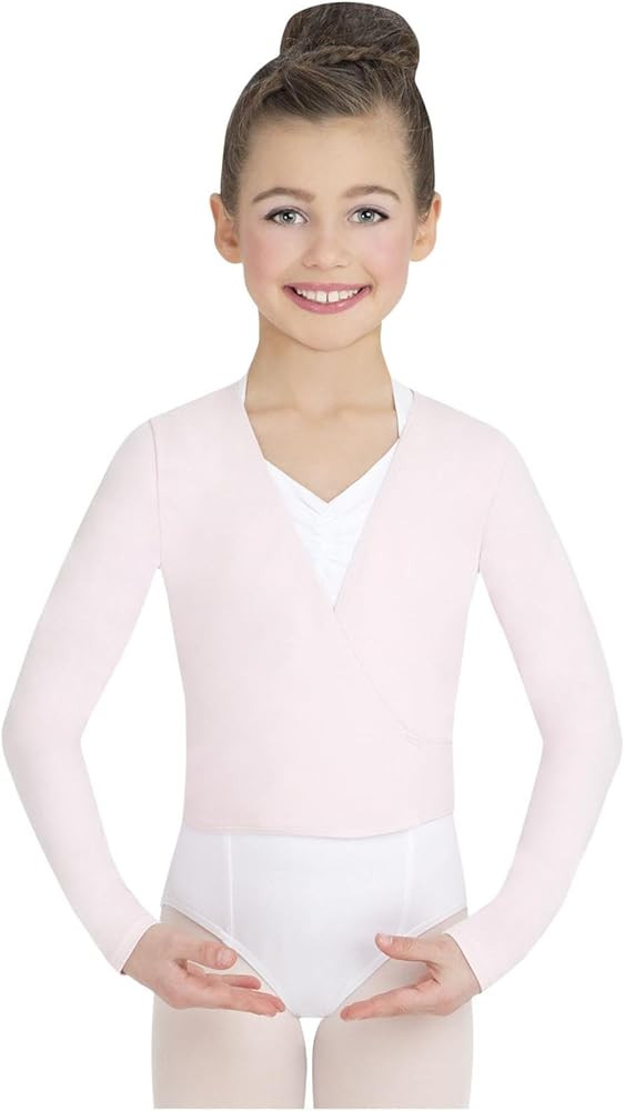 Capezio Little Girls' Classics Wrap Top | Amazon (US)
