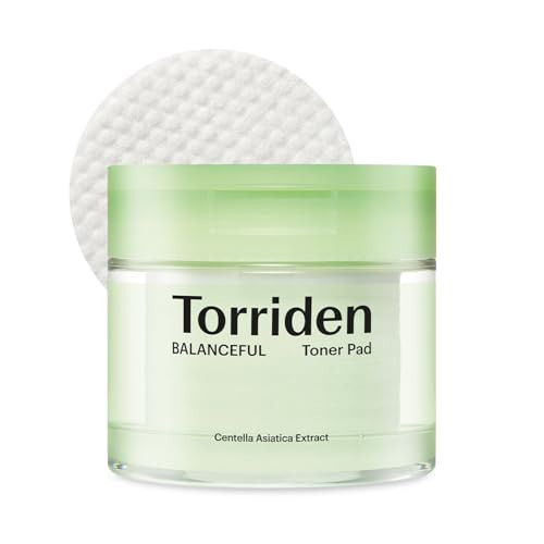 Torriden BALANCEFUL Toner Pad (60 Pads) | Daily Exfoliating Pads with PHA & LHA for Oily, Combo, and Sensitive Skin | 5D CICA, Panthenol | Amazon (US)