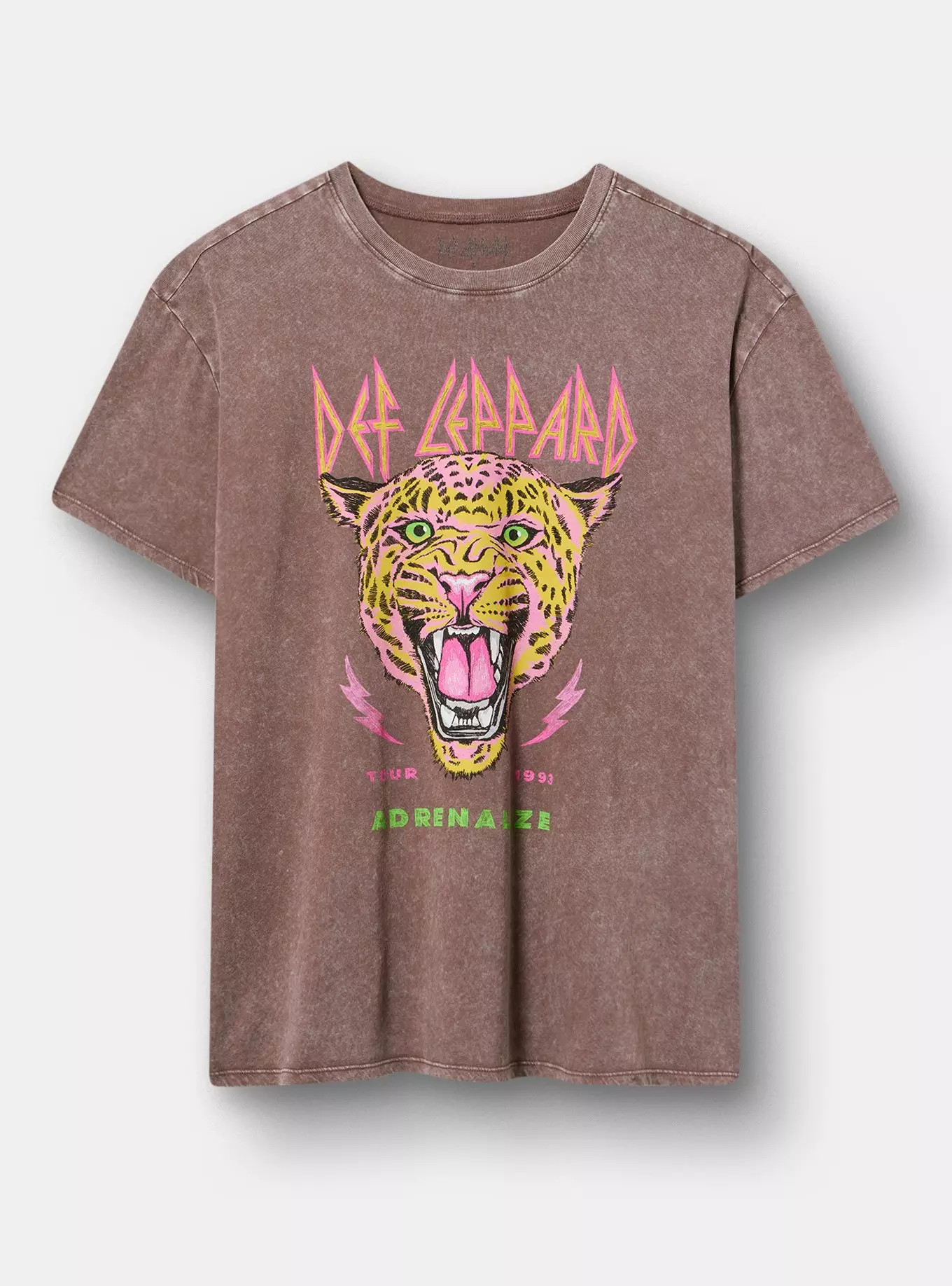 Def Leppard Relaxed Cotton Crew Tee | Torrid (US & Canada)