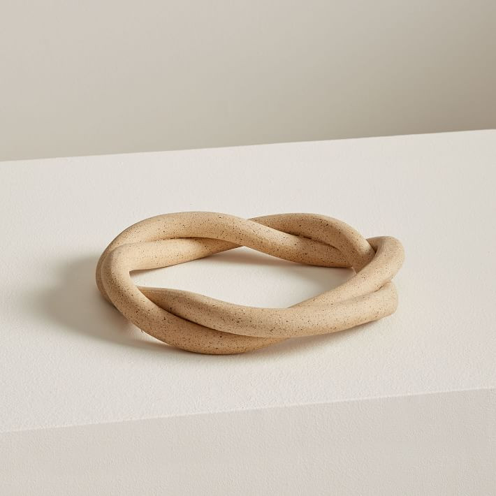 SIN Ceramic Twist Trivet | West Elm (US)