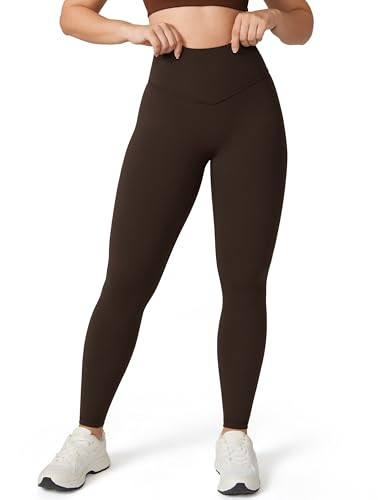 Hugcurve No Front Seam Full Length High Waisted Workout Leggings for Women Buttery Yoga Pants Ath... | Amazon (US)
