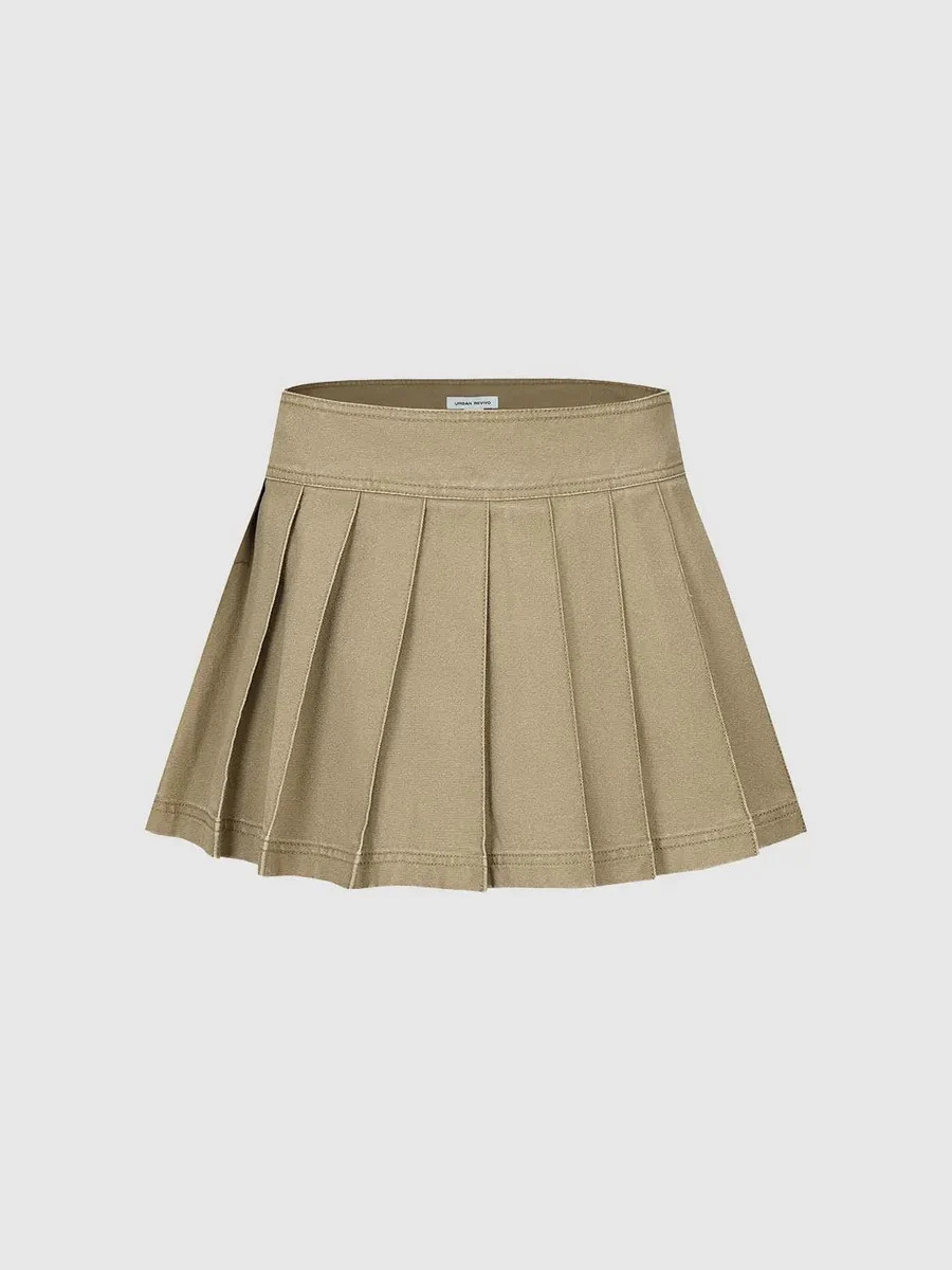 Pleated Mini Skirts | Urban Revivo