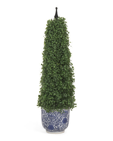 31.5In Tree Topiary In Ceramic Pot | TJ Maxx