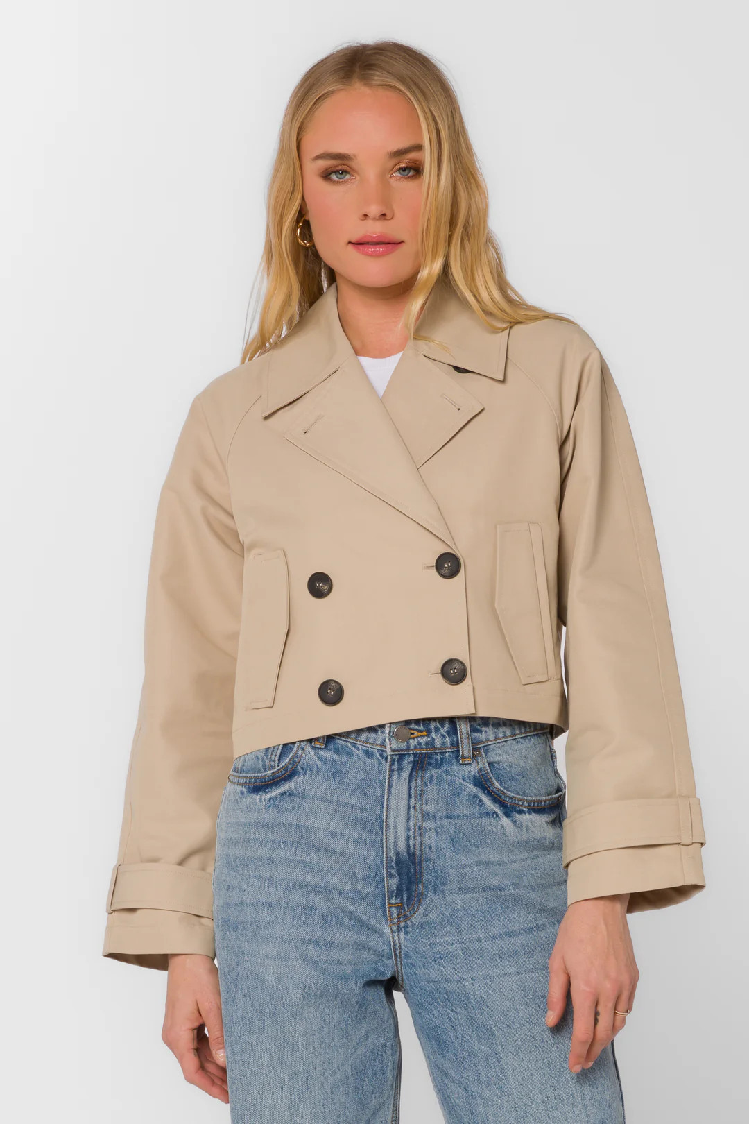 Topanga Beige Jacket | Velvet Heart Clothing