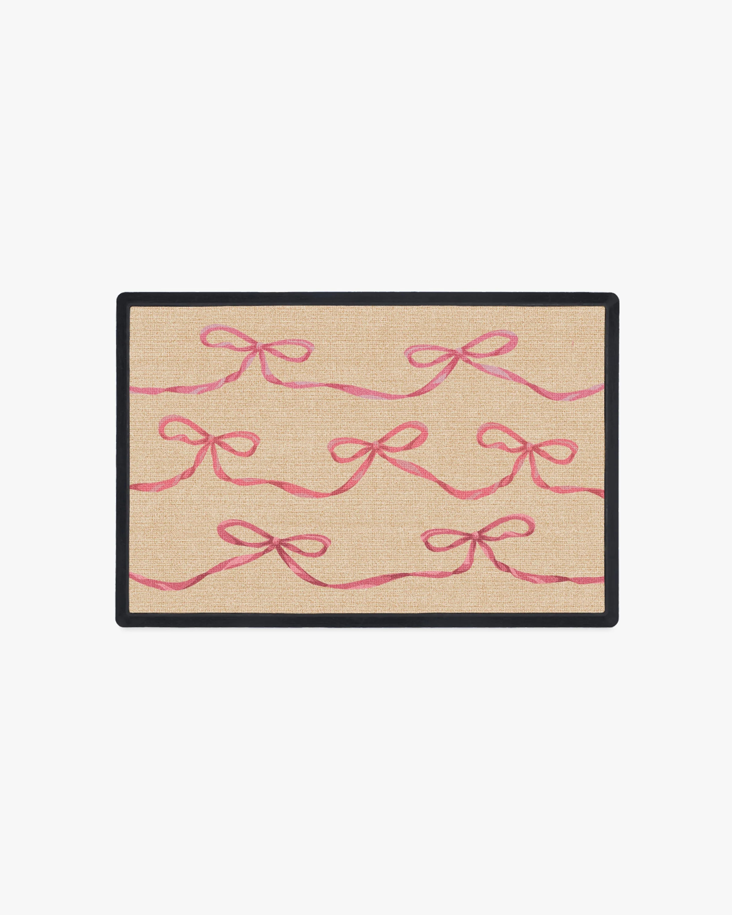 Rosette Bows Pink Doormat | Ruggable