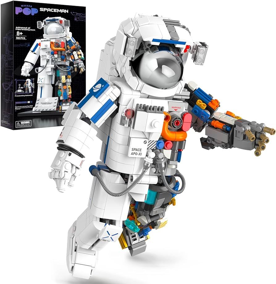 Haiwon Space Exploration Astronaut Toys Building Kit, STEM Educational DIY Spaceman Playset Build... | Amazon (US)