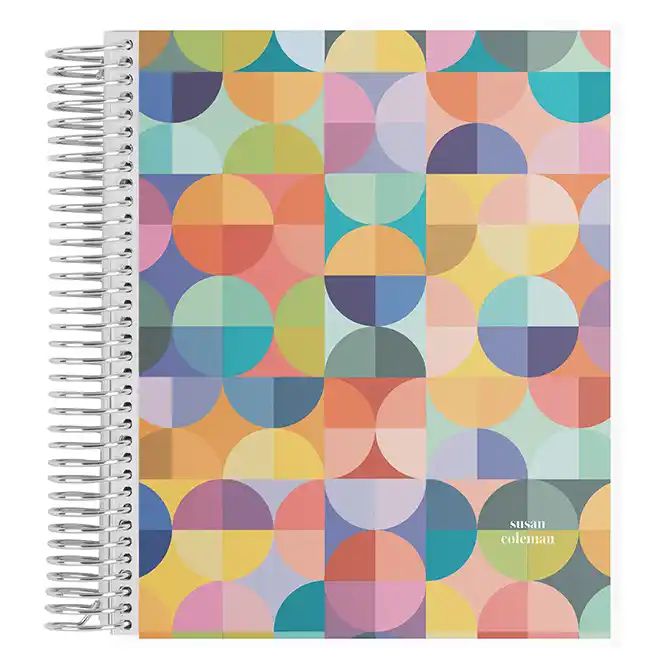 Abstract Circles Notebook | Erin Condren | Erin Condren