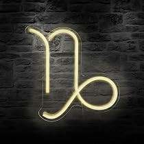 The Zodiac Horoscope Sign - Capricorn Neon Signs for Wall Decor，Constellation Neon Light Powered by  | Amazon (US)