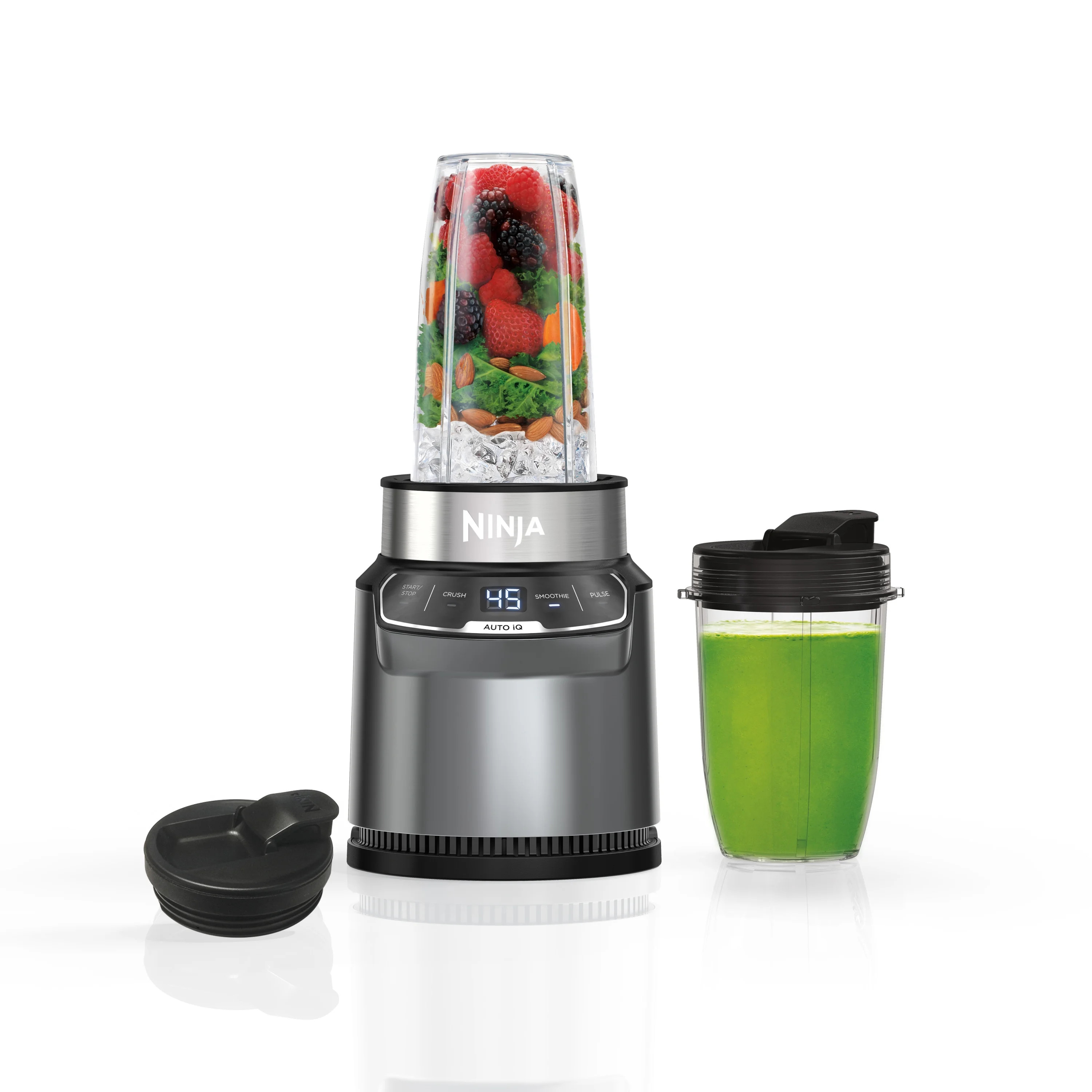 Ninja® Nutri-Blender Pro with Auto IQ®, 1000 Watts, 24 oz Personal Blender, BN400 | Walmart (US)