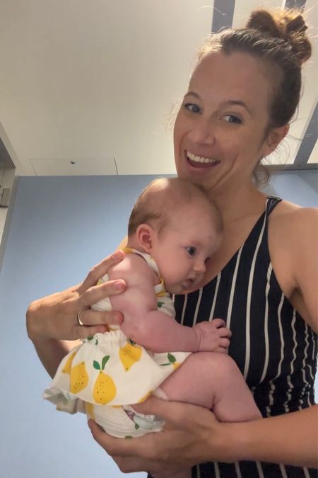 On Mondays Lily and I go to swim class! #lilyharper

I am wearing the MAMALICOUS Women's Mlmoritta Swimsuit, a One Piece in Navy Blazer/Stripes and Lily’s is from Hannah Andersson! 

#LTKswim #LTKSeasonal #LTKbaby