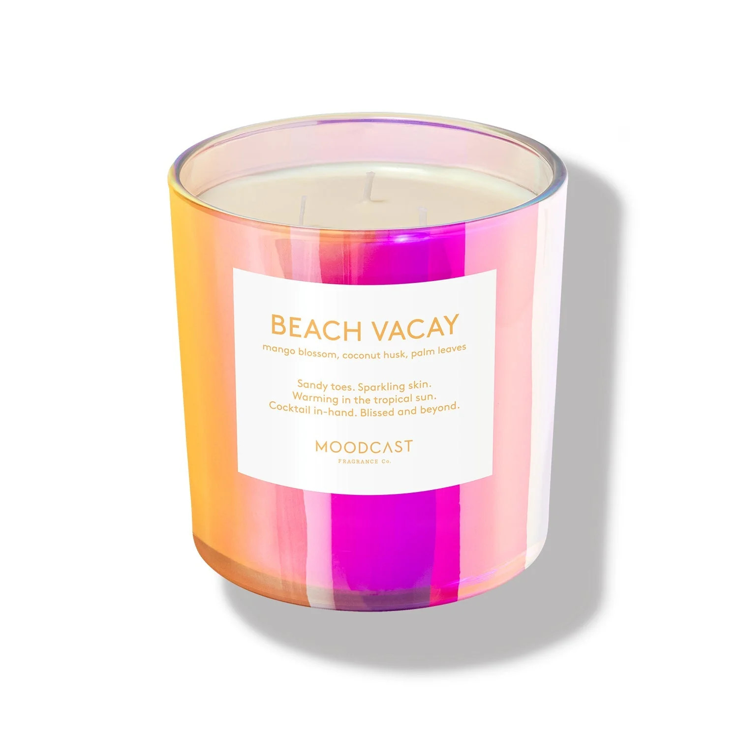 Beach Vacay - 3-Wick Candle | Moodcast Fragrance Co.